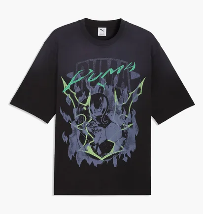 Футболка чоловіча Puma Tech-X Graphic Black 634422-01