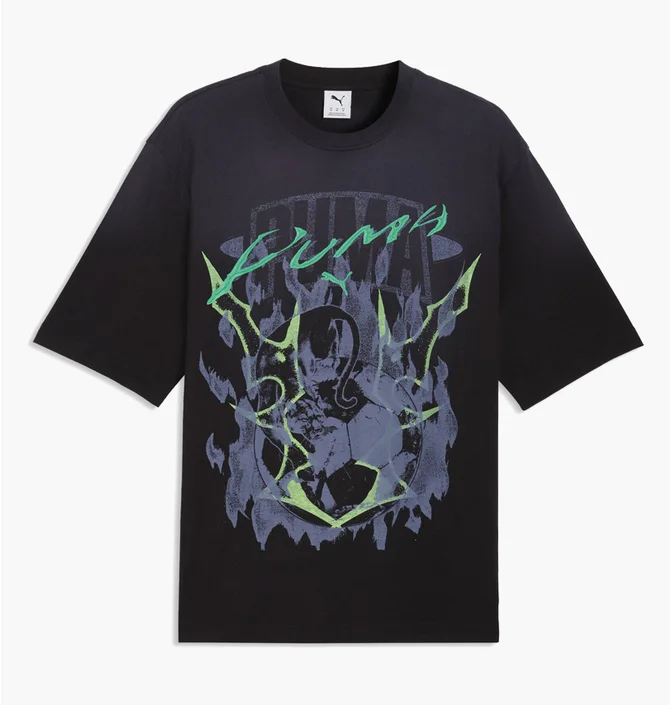 Футболка чоловіча Puma Tech-X Graphic Black 634422-01