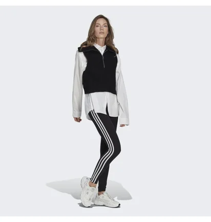 Леггинсы женские Adidas Adicolor Classics 3-Stripes Leggings Black Ib7383