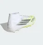 Бутсы женские Adidas F50 Sparkfusion Pro Mid Cut Fg/Ag White/Multi JR8954