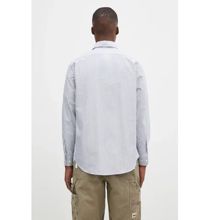 Сорочка чоловіча No Problemo Oxford Stripe Ls Light Blue NP401021201
