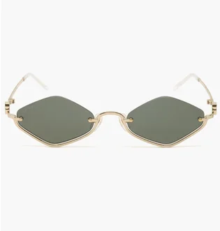 Солнцезащитные очки женские GUCCI Green/Gold GG1604S-001-53