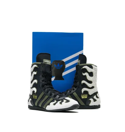 Кросівки чоловічі Adidas X Brain Dead Japan Hi Black/White JQ6790