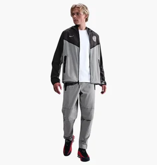 Ветровка мужская Nike Psg M Tch Wvn Wr Fz Jkt Ta Grey/Black HQ4981-060