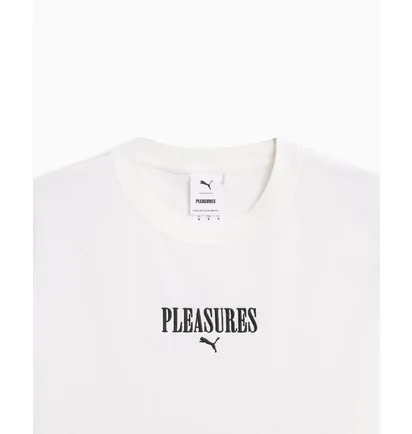 Футболка унисекс Puma X Pleasures White 624096-02
