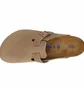 Тапочки мужские BIRKENSTOCK Boston Soft Footbed Oiled Leather Clogs Brown 1018147