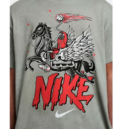 Футболка чоловіча Nike Tee M90 Oc 2 Grey HF6199-029