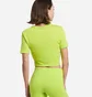 Футболка женская Nike Nsw Air Slim Tee Cropped Green Dn5852-321
