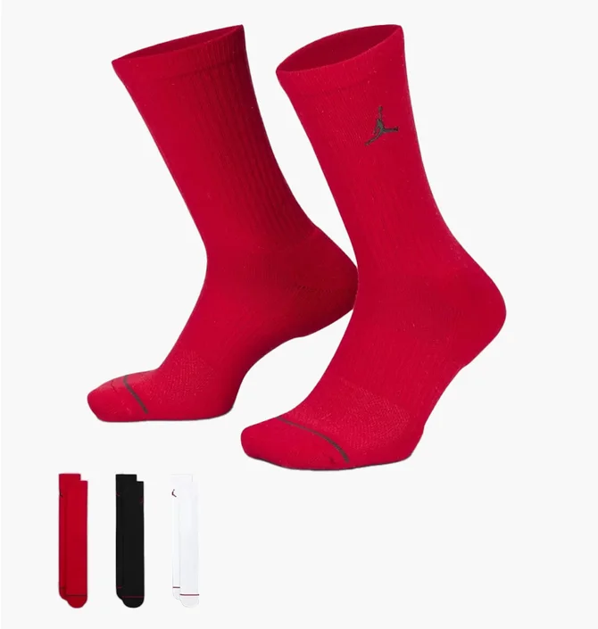 Носки унисекс Air Jordan Crew Multi (3 пары) DX9632-918