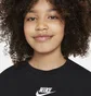 Свитшот детский Nike G NSW CLUB FLC BF CREW LBR Black DD7473-010