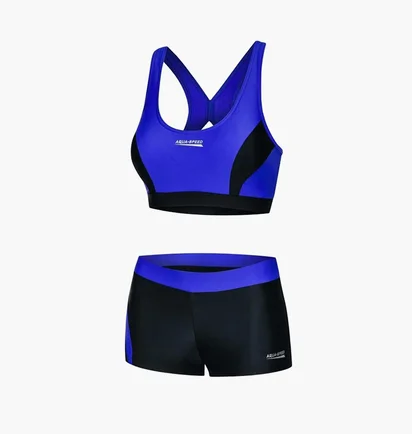Купальник жіночий Aqua Speed Fiona 6464 Blue/Black 348-14