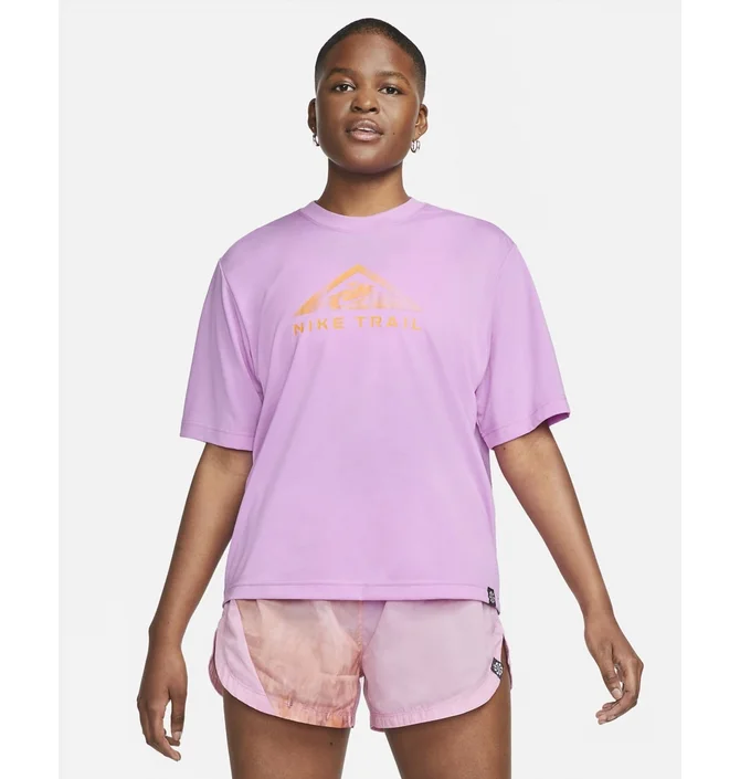 ᐉ Футболка жіноча Nike Dri-Fit Trail WomenS Short Sleeve Tee Pink