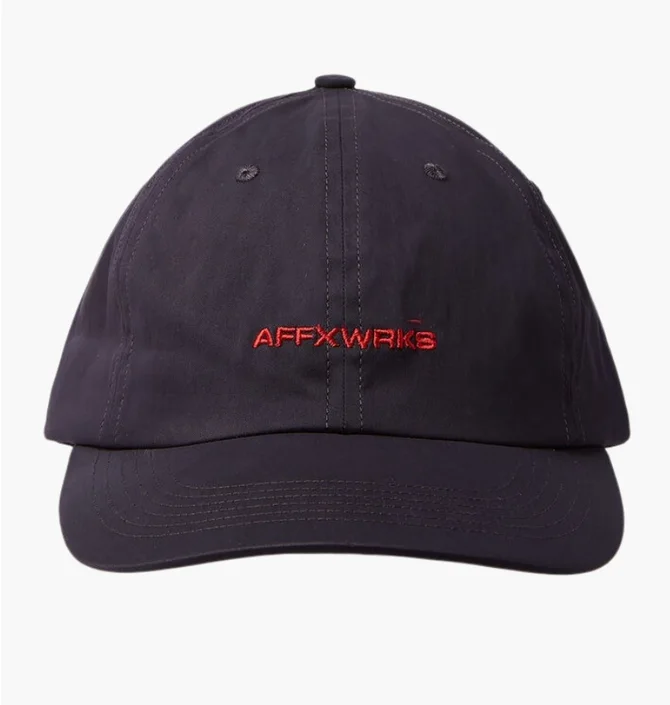 Кепка мужская AFFXWRKS Logo Embroidery Black SS23AC05-1