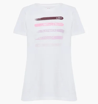 Футболка женская CMP T-Shirt White 33F7766-A001