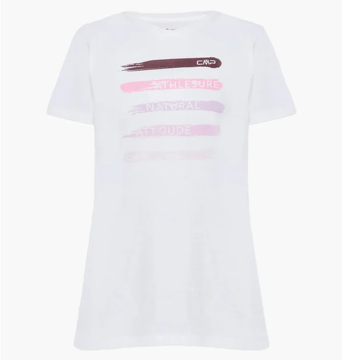 Футболка женская CMP T-Shirt White 33F7766-A001
