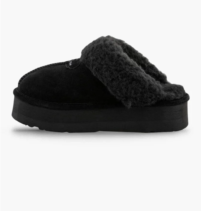 Тапочки женские Bearpaw Retro Loki Black 2487W-884