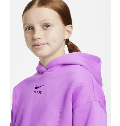 Худі дитяче Nike G Nsw Air Crop Hoodie Pink DX5008-532