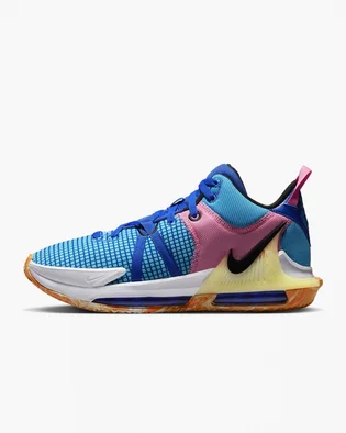 Кроссовки унисекс Nike Lebron Witness 7 Light Blue Dm1123-400