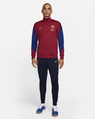 Спортивный костюм мужской Nike Fc Barcelona Strike Red/Blue FJ5407-621