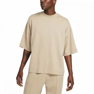Футболка мужская Nike Tech Fleece Reimagined Oversized Ss Sweatshirt Beige FB8165-247
