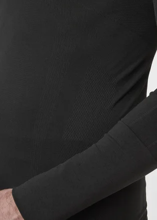 Термобелье мужское Helly Hansen Lifa Seamless Racing Top Black 49341-990