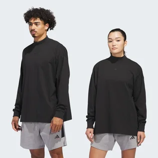 Лонгслив унисекс Adidas Basketball Long Sleeve Tee Black IZ4910