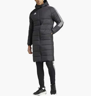 Парка мужская Adidas Kurtka Z Kapturem Tiro24 L Coat Black IJ7389