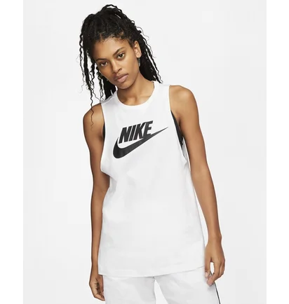 Майка жіноча Nike W Nsw Tank Mscl Futura New White CW2206-100