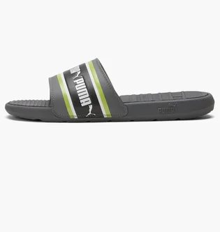 Тапочки мужские Puma Cool Cat Stripe Repeat Slide Sandals Grey 385887-02