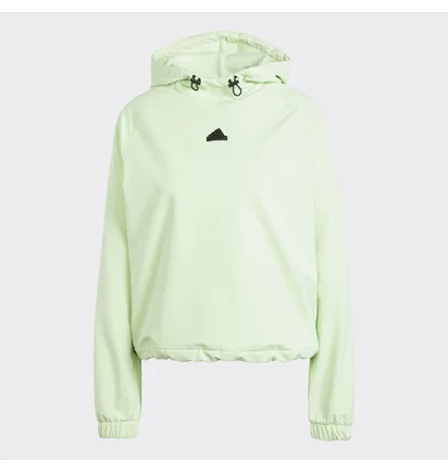 Худи женское Adidas City Escape Green IS3014