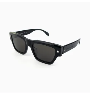 Сонцезахисні окуляри ALEXANDER MCQUEEN Grey/Black AM0409S-001-53