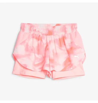 Шорты женские Puma Ultraweave 2-In-1 Pink 524061-62