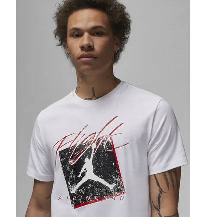 Футболка чоловіча Air Jordan MenS Graphic T-Shirt White DX9593-100