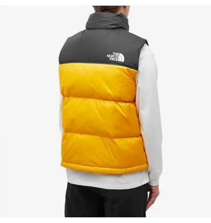 Жилетка чоловіча The North Face 1996 Retro Nuptse Vest Yellow/Black NF0A3JQQZU3