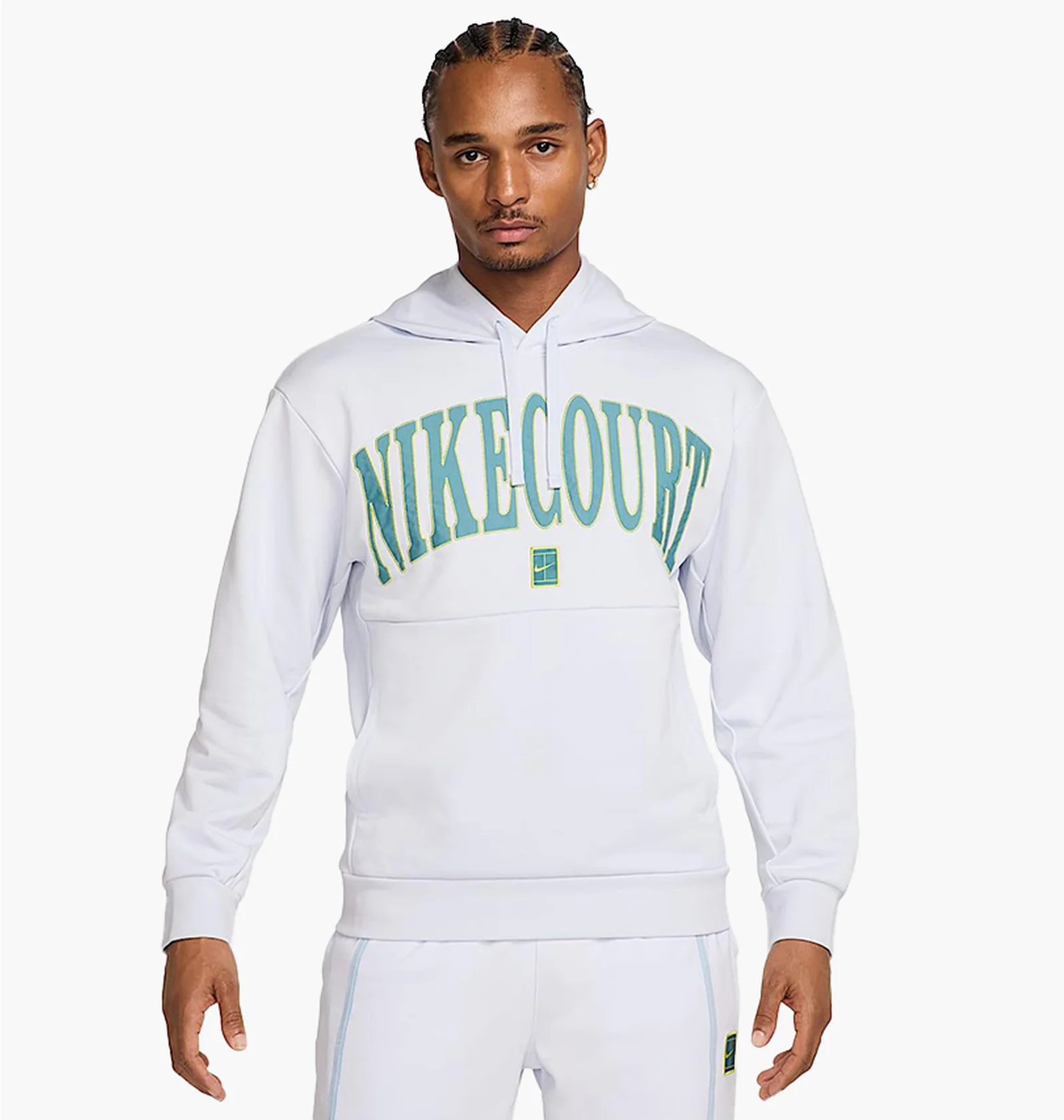 ᐉ Худи мужское Nike Court Heritage Hoodie Grey FQ2093-085