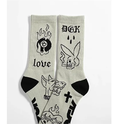 Шкарпетки DGK Flash Crew (1 шт) Olive ASK-1224