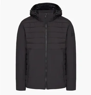 Куртка мужская Cmp Jacket Hybrid Zip Hood Black 32K3247-U901