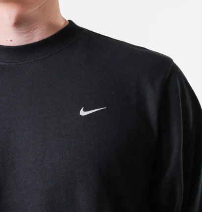 Лонгслив мужской Nike Solo Swoosh Black Dx0884-010
