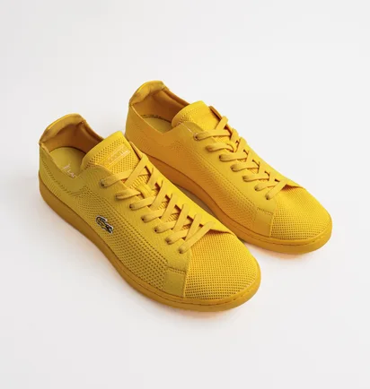 Кроссовки мужские Lacoste Carnaby Piquee 123 1 Sma Yellow 745SMA00232T7
