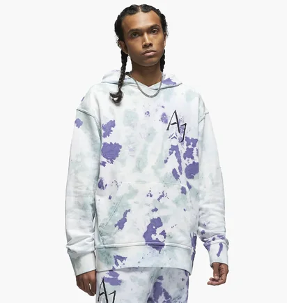 Худи мужское Air Jordan Sport Dna Pullover Hoodie White/Blue Dm1410-366