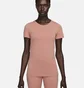 Футболка женская Nike Dri-Fit Adv Aura WomenS Slim-Fit Short-Sleeve Top Orange DD0588-618