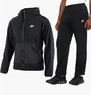 Спортивный костюм мужской Nike Nsw Spe+ Flc Fz Black DD4882-010__FZ0899-010