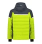 Куртка чоловіча CMP Zip Hood Stretch Polyes Green/Black 34W4697-E112