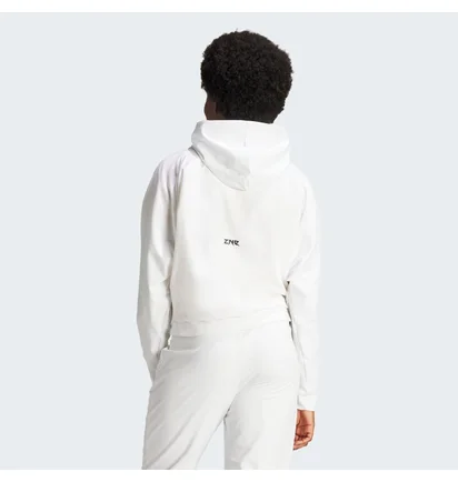 Куртка женская Adidas Z.N.E. Woven Full-Zip Hoodie White IN9483