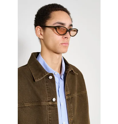 Куртка мужская Stussy Trucker Denim Jacket Brown 115781-1034