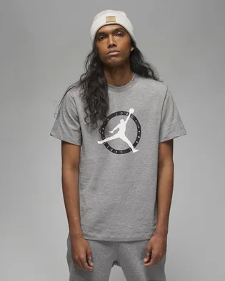 Футболка чоловіча Air Jordan Flight Mvp S T-Shirt Grey Dv8436-091