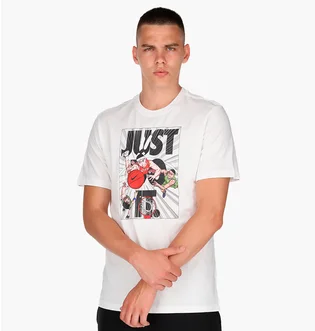 Футболка мужская Nike „Just Do It.” Basketball Tee White DD0807-100