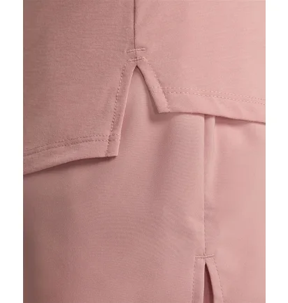 Футболка женская Nike Dri-Fit Uv One Luxe Standard Fit Short-Sleeve Top Peach DD0618-618