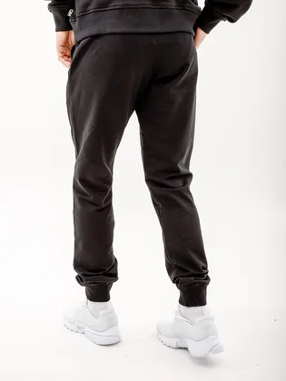 Штаны мужские AUSTRALIAN Essential Fleece Pants Rib Bottom Black LSUPA0010-003