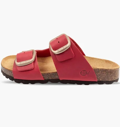 Тапочки женские Bio Bio Daena Country Rojo Red 261-780483-61